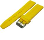  Curea pentru ceas din Silicon - Culoare Galbena - 22mm - WZ4040 (WZ4040)