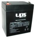 Zselés Akkumulátor Akku UPS Power 12V 4Ah zselés akkumulátor (MC4-12)