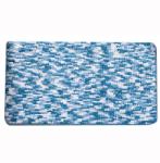 Kring Welcome Lábtörlő-beléptető szőnyeg, 100% poliészter, 78x48 cm, Kék/Fehér (ER-10-80)