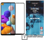 MyScreen SAMSUNG Galaxy A21s (SM-A217F/DS), MYSCREEN üvegfólia, Full cover, 0, 33mm, 9H, Full glue, Fekete (MD4854TGDEFGBLACK3)
