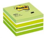 Post-it Öntapadós jegyzettömb 3M Post-it LP2028G 76x76mm aquarell zöld 450 lap (12658) - tonerpiac