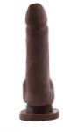 Chisa-novelties Dildo Clasic Cu Ventuza The Glad Eye, Brun, 15 Cm Dildo