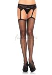 Leg Avenue Stockings With Garterbelt black, Leg Avenue - O/S