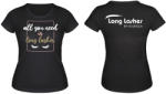Long Lashes 'All you need' póló fekete -XL (LLA35138)