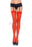 Leg Avenue Sheer Stockings, Leg Avenue, Red - O/S
