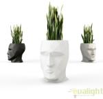 Vondom Ghiveci de flori finisaj lucios design decorativ modern pentru amenajari interioare si exterioare, ADAN PLANTER MINI 49068F Vondom (49068F VD)