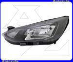 FORD FOCUS MK4 2018.04. -2021.12 Fényszóró bal (H1/H7+LED) fekete keretes, motorral (modul nélül) TYC 20-16704-26-9