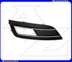 AUDI A4 B8 2012.02-2015.06 /8K/ Első lökhárító rács jobb, krómdíszléccel P13D127-2