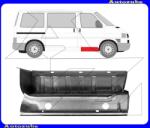VW TRANSPORTER T4 1990.09-2003.03 /70/ Fellépő lemez jobb, belső küszöbbel (javítólemez) KLOKKERHOLM 9558044