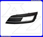 AUDI A4 B8 2012.02-2015.06 /8K/ Első lökhárító rács bal, ködlámpás krómdíszléccel V0307595