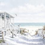 Ambiente Beach Cabin papírszalvéta 33x33cm, 20db-os