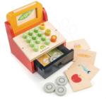 Tender Leaf Fa pénztárgép Till with Money Tender Leaf Toys 5 élelmiszerrel és fizetőeszközzel (TL8252)