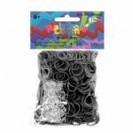 Rainbow Loom eredeti gumik 600 darab szürke 6 évtől (RL7828)