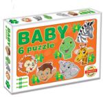 Dohány Baby puzzle egzotikus állatok Dohány 9-ábrával 24 hó-tól (DH63517)