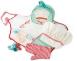 Tender Leaf Szakácstáska köténnyel Chef's Bag Tender Leaf Toys 9 részes szett fa és textil kiegészítőkkel (TL8234)