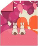 toTs Babatakaró Sateen Rabbits toT's smarTrike Nyuszi 100% pamut szatén rózsaszín (TO110102)