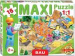Dohány Baby puzzle Maxi Építkezés Dohány 16 darabos 24 hó-tól (DH64002)