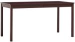 vidaXL Masă de bucătărie, maro închis, 140 x 70 x 73 cm, lemn de pin (283401) - vidaxl
