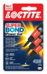 Henkel Pillanatragasztó gél, 3 x 1 g, HENKEL Loctite Super Bond POWER Gél Mini Trio (IHSAMT3) (2733276/1995645)