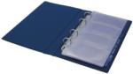 Panta Plast Névjegytartó, 200 db-os, gyűrűs, PANTA PLAST, fekete (INP328202F) (0304-0008-01)