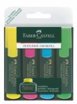 Faber-Castell Szövegkiemelő készlet, 1-5 mm, FABER-CASTELL, Textliner 48, 4 különböző szín (TFC154804) (154804)