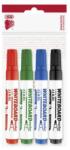 ICO Tábla- és flipchart marker készlet, 1-3 mm, kúpos, ICO Plan 11 XXL, 4 különböző szín (TICPL11XV4) (9580067004)