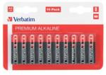 Verbatim Elem, AA alkáli, 10 db, VERBATIM Premium (VEAA10) (49875)
