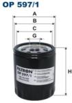 Filtron OP597/1 Filron olajszűrő
