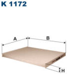 Filtron K1172 Filtron pollenszűrő