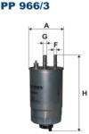 Filtron PP966/3 Filtron üzemanyagszűrő