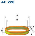 Filtron AE220 Filtron levegőszűrő