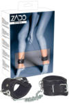 ZADO - bőr bokabilincs (fekete) - sexshopcenter