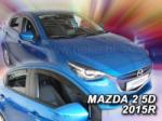 HEKO Mazda 2 első+hátsó légterelő, szélterelő készlet 5 ajtós típusokhoz, 2014-től, 4 db-os készlet 23166