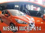 HEKO Nissan Micra 2017-től (K14) 5 ajtós első+hátsó légterelő, szélterelő 4 db-os készlet, 24297