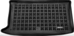 Rezaw-Plast HYUNDAI I20 2014 - től méretpontos felső gumi csomagtértálca fekete színben, Premium, Comfort felszereltséggel a mélyíthető padló felső részére, 230635