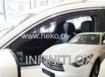 HEKO Infiniti FX II és QX 5 ajtós első szélterelő/légterelő 2009-től, 2 db-os készlet 21509