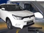 HEKO Ssangyong Tivoli és XLV első+hátsó légterelő, szélterelő 2015-től, 4 db-os készlet 28913