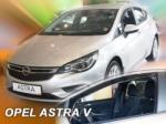 HEKO Opel Astra K Hatchback 5 ajtós ferdehátú és kombi Sportstourer 2015-től első légterelő, szélterelő készlet, 2 db-os garnitúra HEKO 25391