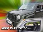 HEKO Jeep Patriot 5 ajtós első légterelő/szélterelő 2006-tól, 2 db-os készlet 19128