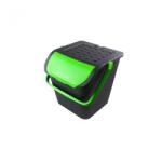 Ecoplast Cos stivuibil cu capac si maner, 35 litri, Eco (E2-EC35) Cos de gunoi
