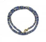  Colier kyanit Albastru - Disc Fatetat - 1-3 x 4-5 mm - Accesorii GF