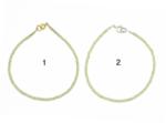  Bratara Olivina Diametru 54 mm - Margele Rotunde Fatetate - 2x2 mm - Accesorii GF