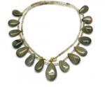  Colier Ochi de Pisica Neregulat Fatetate 8-12 x 7-8 mm - Accesorii Gold Filled