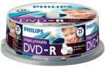 Philips DVD-R 120min. /4.7Gb. 16X tipărit - 25 buc. în ax
