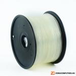 Gembird 3DP-PLA1.75-01-TR PLA Transparent 1, 75mm 1kg átlátszó filament
