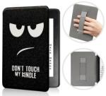 Amazon Kindle 10. generáció 2020 Smart Tok Don't touch my Kindle Kézpánttal + E-könyvek