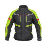 W-Tec Geaca Moto Barbati W-Tec Ventura Negru/Galben Florescent (21007) - insportline