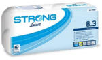 Lucart Strong 8.3 háztartási toalettpapír, 3 rétegű, 250 lapos, 9x8 tekercs/zsák (811789)