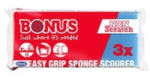 BONUS Formázott mosogatószivacs 3 darabos (B019) - alphadenthigienia