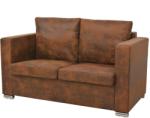 vidaXL Canapea cu 2 locuri, 137 x 73 x 82 cm, velur (244702) Canapea